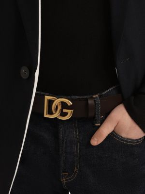Ремень Dolce & Gabbana коричневый