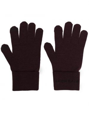 Ръкавици бродирани Givenchy червено