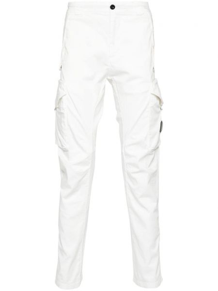 Pantaloni cargo C.p. Company alb
