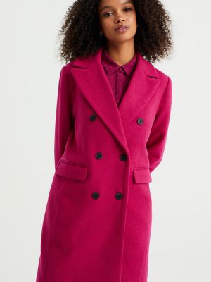 Kabát We Fashion ružová