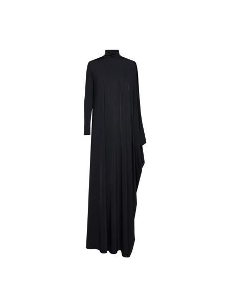 Sukienka długa Balenciaga czarna