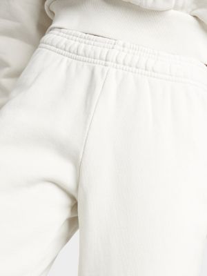 Βαμβακερός fleece φούτερ με κουκούλα Entire Studios λευκό