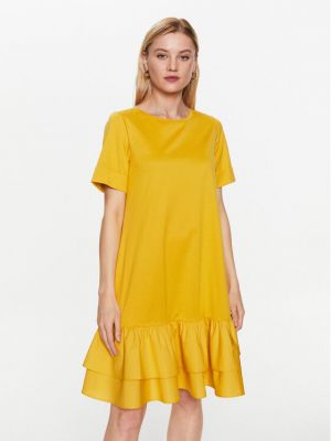 Φόρεμα Weekend Max Mara κίτρινο