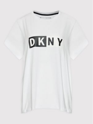 Αθλητική μπλούζα Dkny Sport λευκό