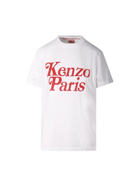 Koszulka relaxed fit Kenzo biała