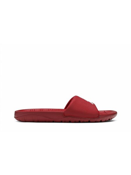 Тапочки Air Jordan красные