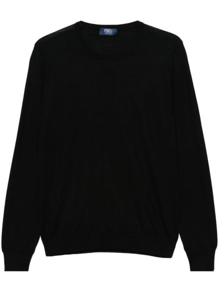 Langer pullover Fedeli schwarz