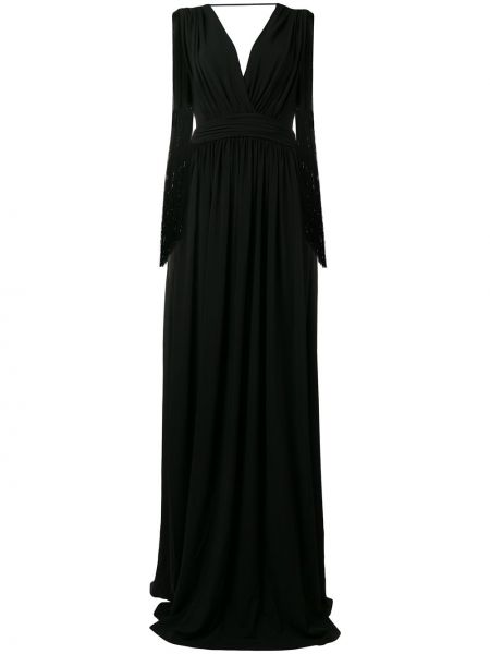 Večernja haljina Alberta Ferretti crna