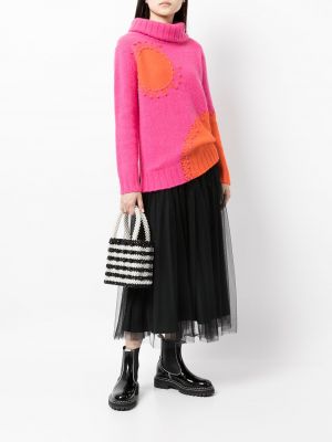 Pull en tricot Onefifteen rose