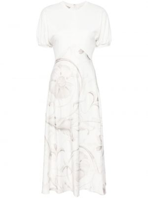 Květinové šaty s potiskem Ted Baker bílé