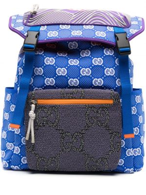 Niebieski plecak Gucci