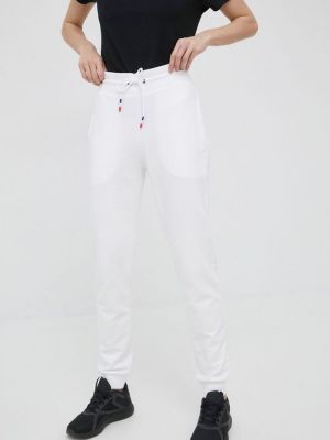 Хлопковые тканевые брюки Rossignol белые
