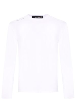 Однотонная футболка Ralph Lauren белая