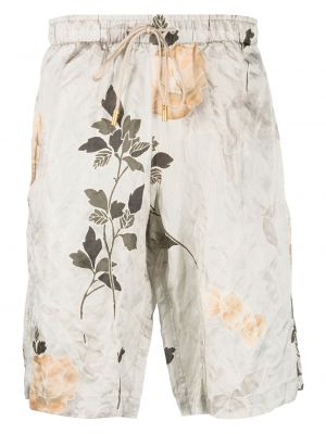 Pantaloni scurți cu model floral cu imagine Etro