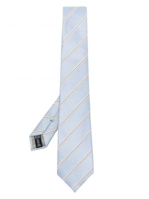 Вратовръзка на райета с принт Giorgio Armani