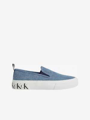 Pantofi sport slip-on slip-on Calvin Klein Jeans albastru