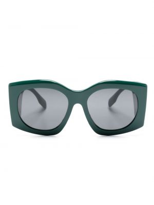 Oversize saulesbrilles Burberry Eyewear zaļš