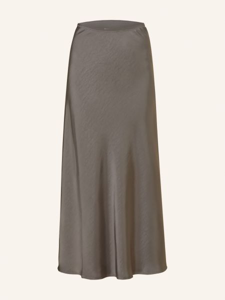 Saténové pouzdrová sukně Neo Noir šedé