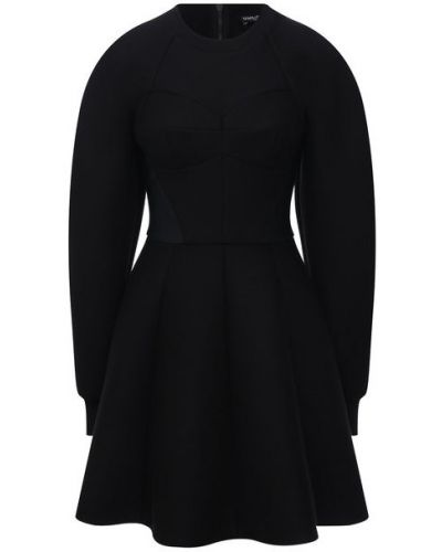 Платье из вискозы Dolce & Gabbana, черное