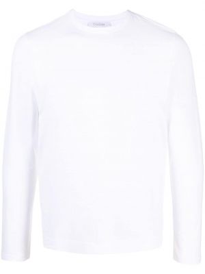 Памучна тениска Cruciani бяло
