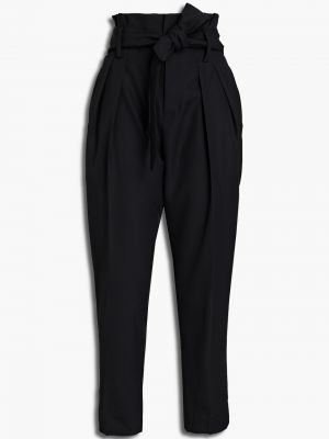 Укорочені вовняні брюки Iro, чорні