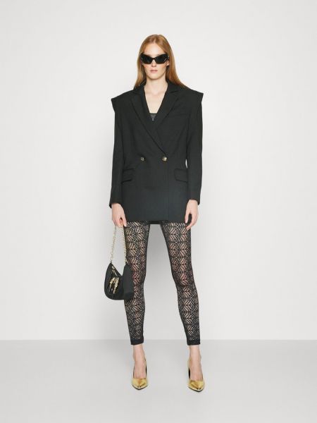 Krótki płaszcz Versace Jeans Couture czarny