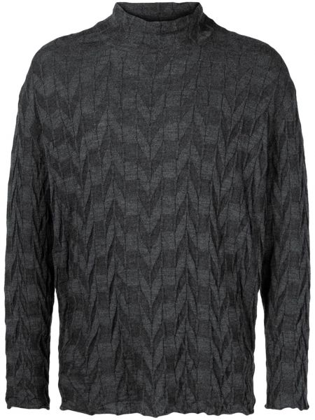 Jersey de tela jersey Issey Miyake Pre-owned gris