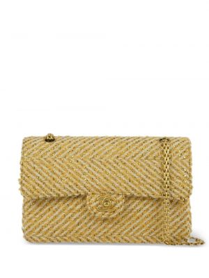 Τσάντα ώμου Chanel Pre-owned χρυσό