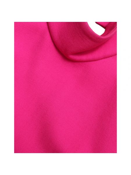 Jersey cuello alto sin mangas Dolce & Gabbana rosa
