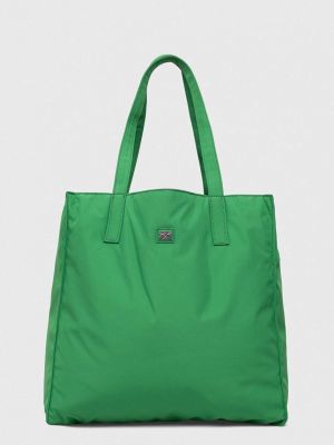 Geantă shopper United Colors Of Benetton verde