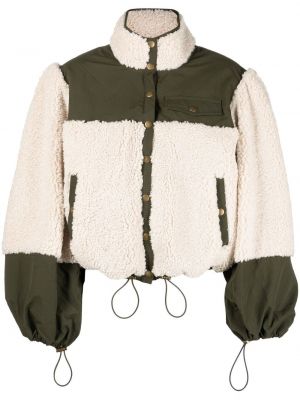 Fleece militær jakke Ulla Johnson