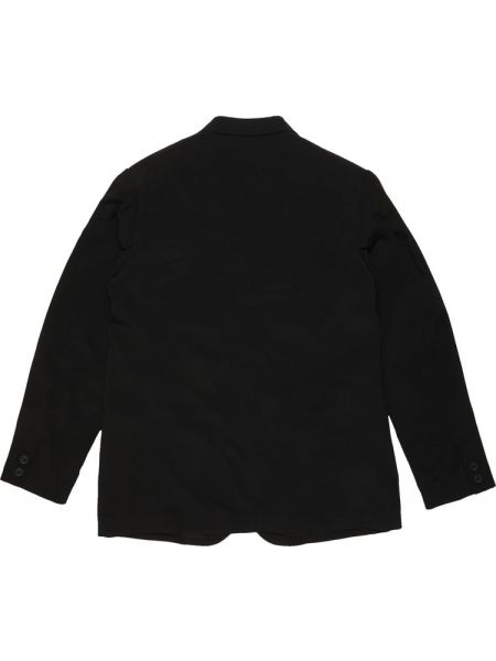 Куртка на пуговицах Yohji Yamamoto Pour Homme черная