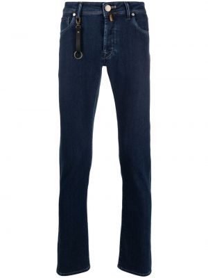 Lav midje skinny jeans Incotex blå