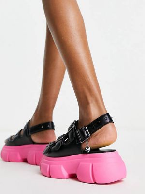 Сандалии чанки Koi Footwear черные
