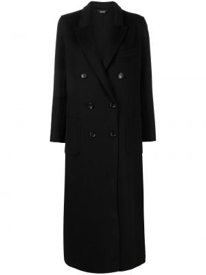 Mantel mit geknöpfter Paltò schwarz