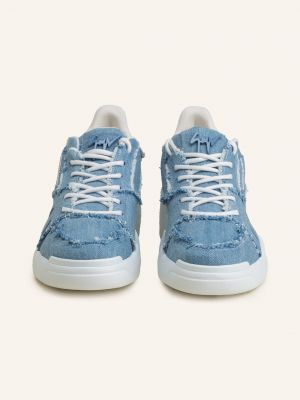 Sneakersy Giuseppe Zanotti Design niebieskie