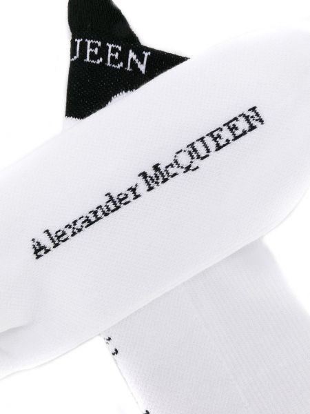 Chaussettes Alexander Mcqueen blanc