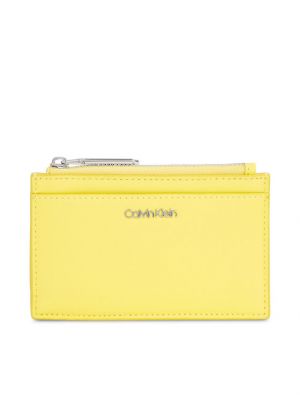 Portfel Calvin Klein żółty