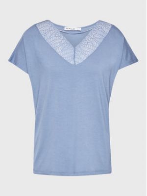 Priliehavé tričko Femilet By Chantelle modrá