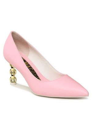 Полуотворени обувки с ток с ток Kat Maconie розово