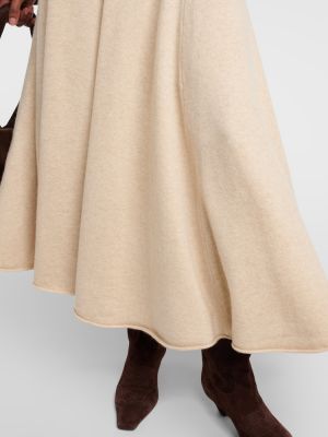 Kašmírová dlhá sukňa Extreme Cashmere