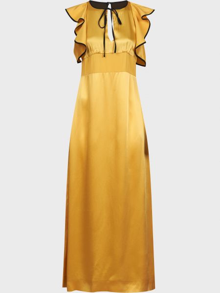 Желтое платье Alexachung