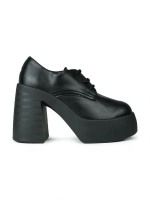 Ниски обувки с висок ток Altercore черно