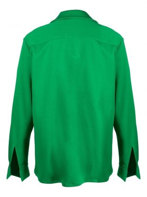 Bavlněná košile Styland zelená