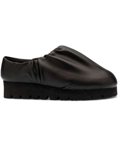 Pantofi din piele din piele ecologică Yume Yume negru