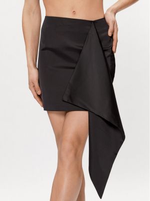 Mini suknja slim fit Gestuz crna