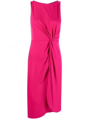 Sukienka bez rękawów Lauren Ralph Lauren różowa
