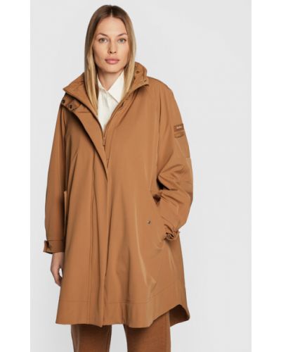 Oversized kabát Max Mara Leisure barna