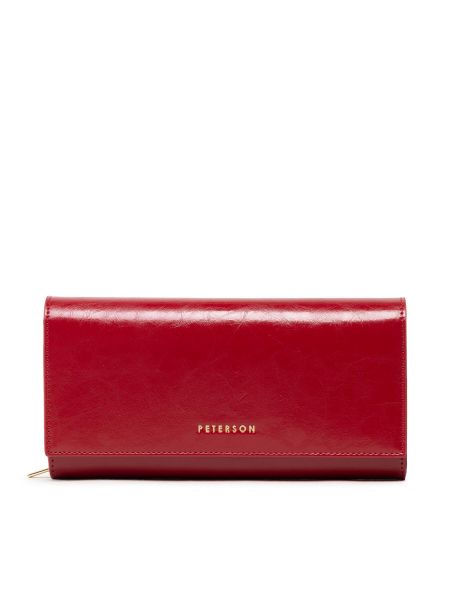 Peňaženka Peterson červená