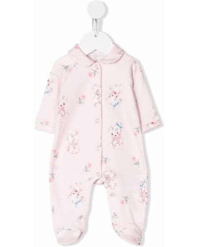 Trykt pyjamas for jenter Monnalisa rosa